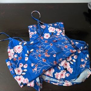 Cherry blossom pajama set